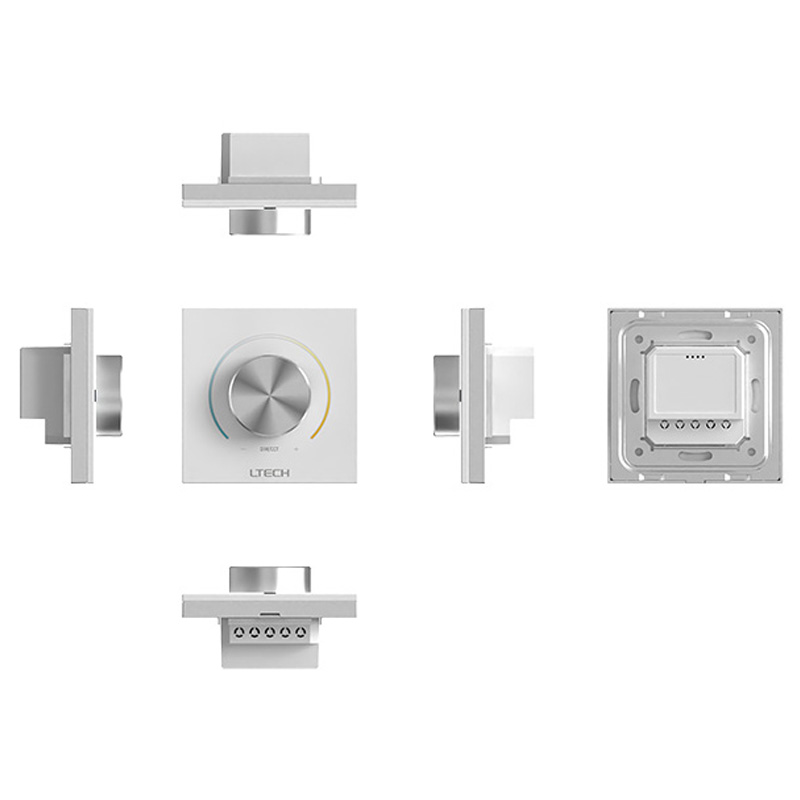 E610P-CT RF Wall Mount 0-10V Tunable White LED Dimmer E610P-CT RF Wall Mount 0-10V Tunable White LED Dimmer